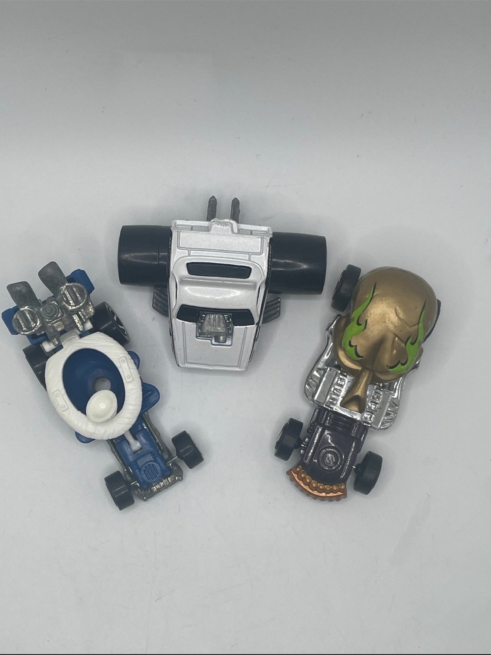 THREE, DIE- CAST CRAZY CARS
